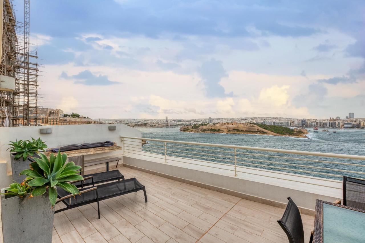 49/3 Seafront Duplex Penthouse In Valletta Exteriör bild