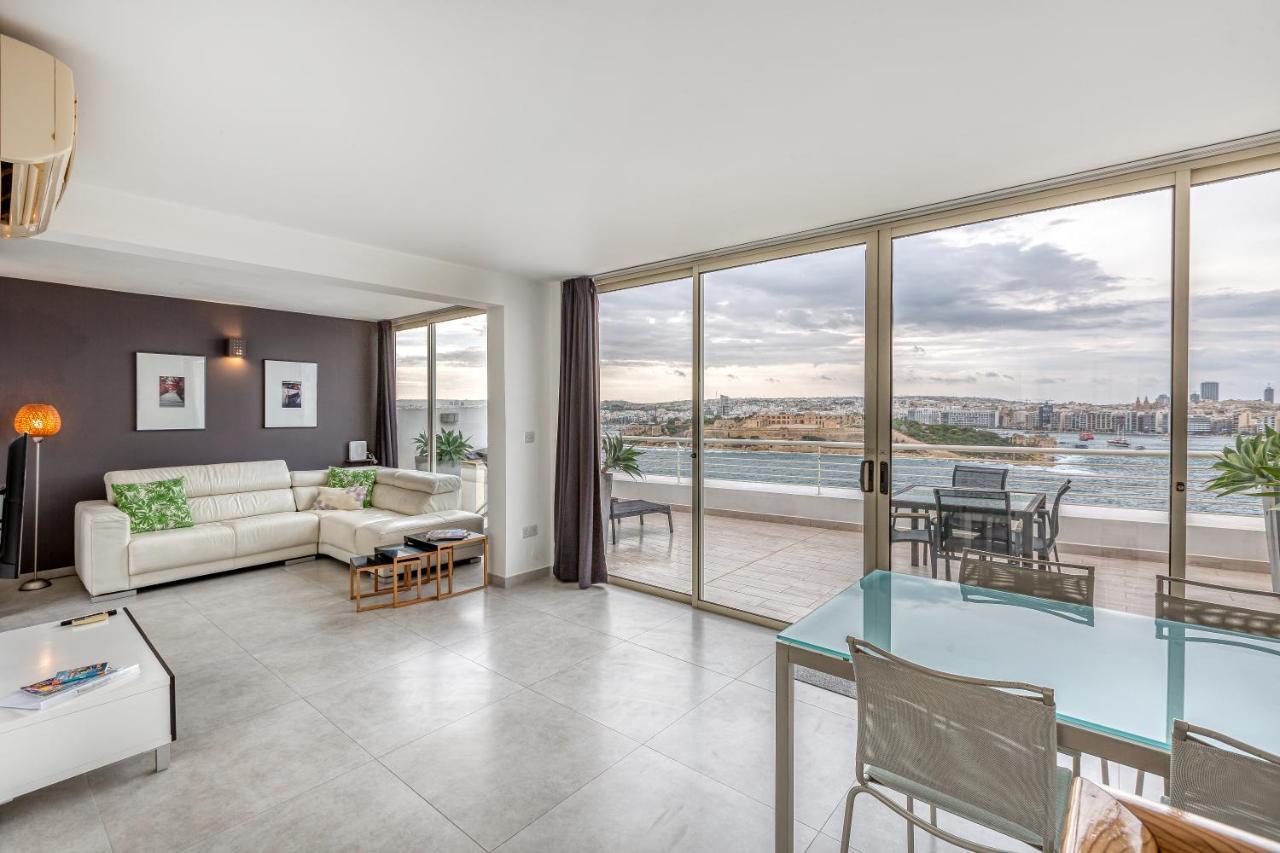 49/3 Seafront Duplex Penthouse In Valletta Exteriör bild