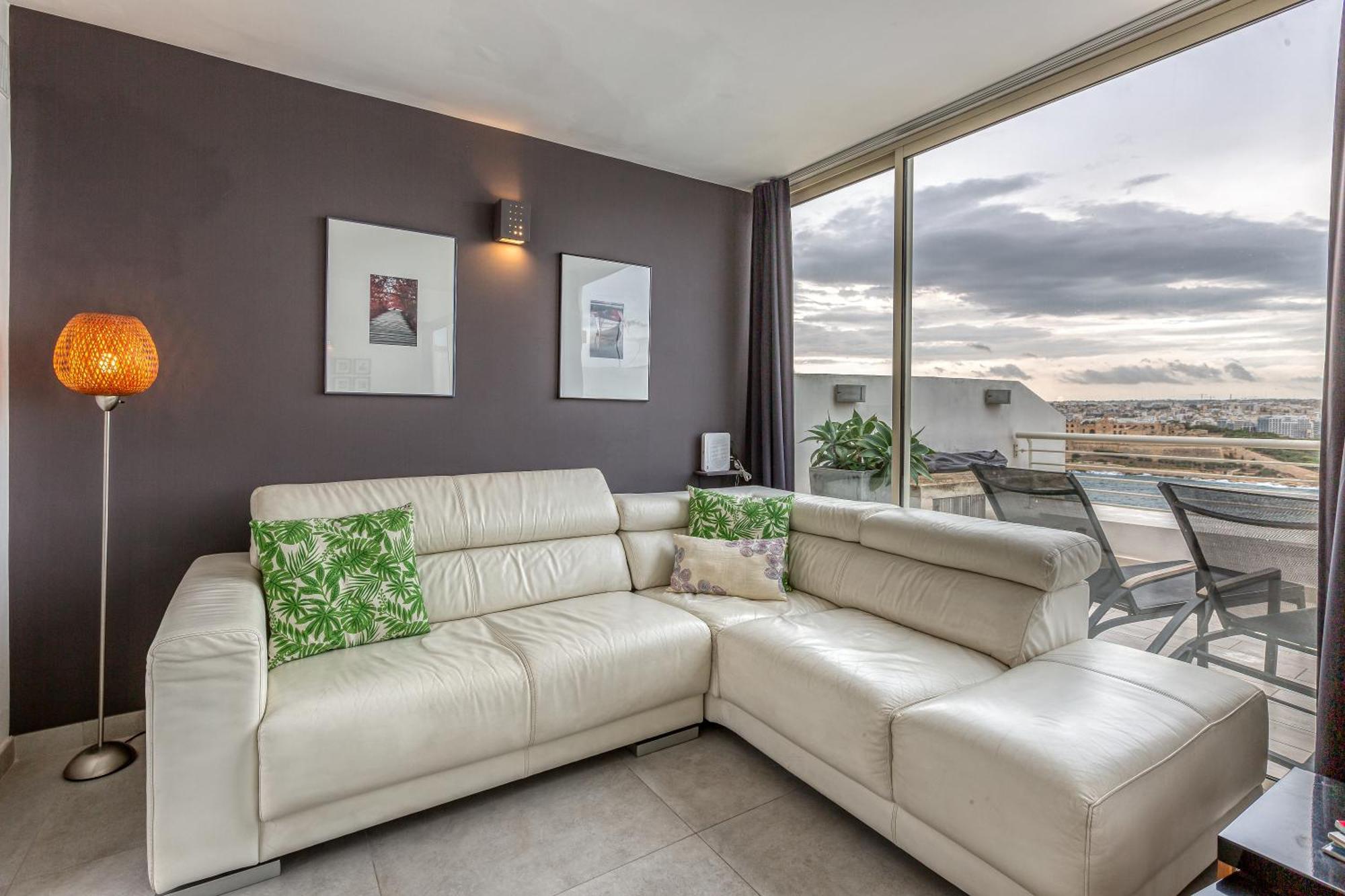 49/3 Seafront Duplex Penthouse In Valletta Exteriör bild